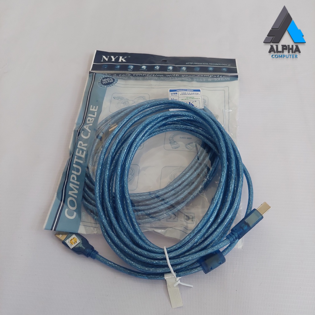 Jual KABEL PRINTER USB 5METER TRANS | Shopee Indonesia