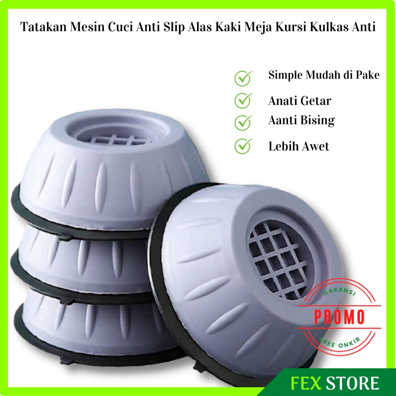 Jual Tatakan Alas Kaki Mesin Cuci Elektronik Anti Slip Penahan Redam