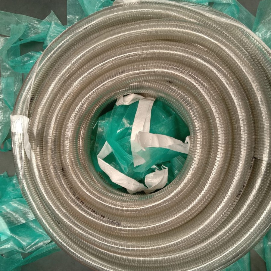 Jual Spring Hose / PVC / selang kawat bening ukuran 3/4 inch | Shopee ...