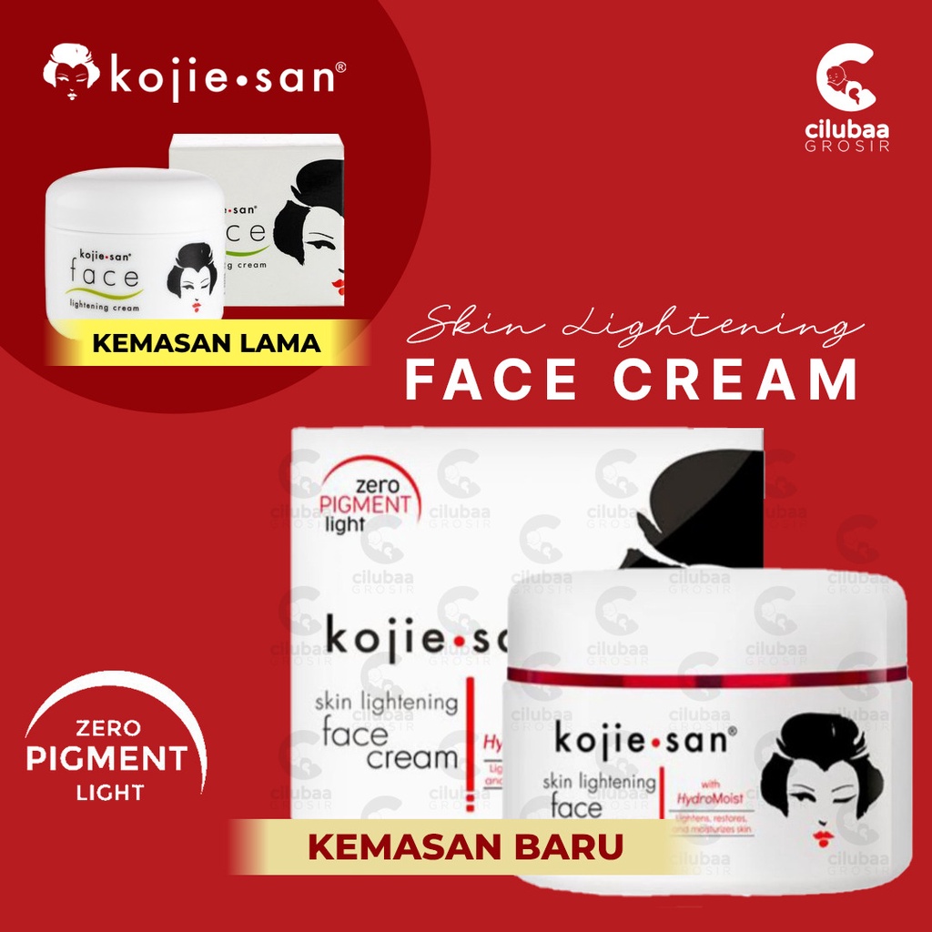 Jual Kojie San Face Lightening Cream Kojiesan Whitening Skin Krim Pemutih 30g BPOM Shopee