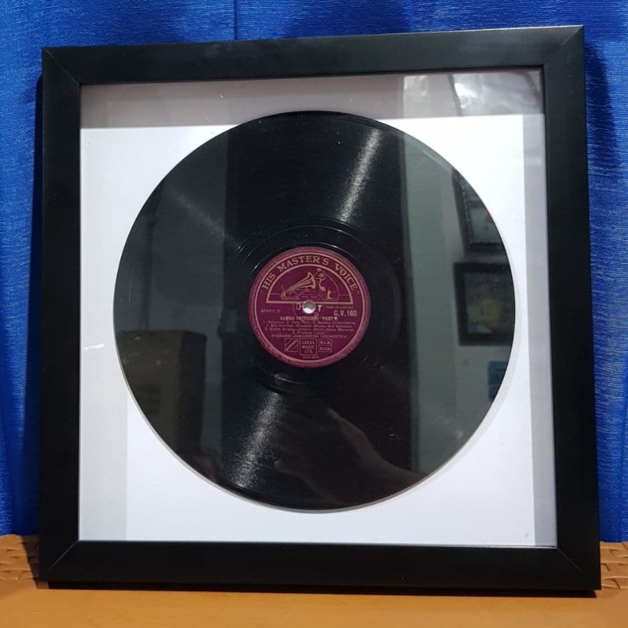 Jual Piringan Hitam 10 Untuk Pajangan Frame Dekorasi Dinding Vinyl Bingkai Shopee