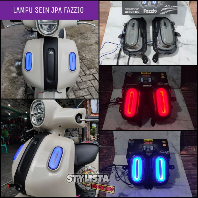 Jual Lampu Sein Jpa Fazzio Sen Sign Lamp Depan Led Jpa Fazzio Neo Lux Shopee Indonesia