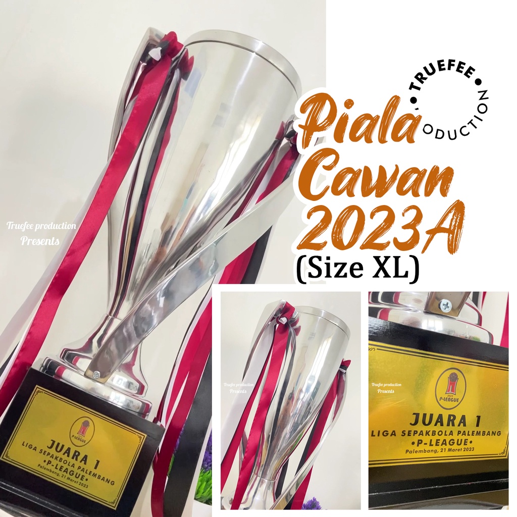 Jual PIALA LOGAM ALUMUNIUM CAWAN 2023-A SIZE XL ELEGAN UNIK ARTISTIK ...