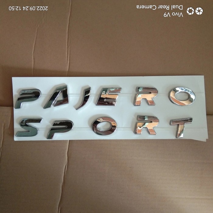 Jual engine hood emblem pajero sport, Emblem kap mesin pajero sport