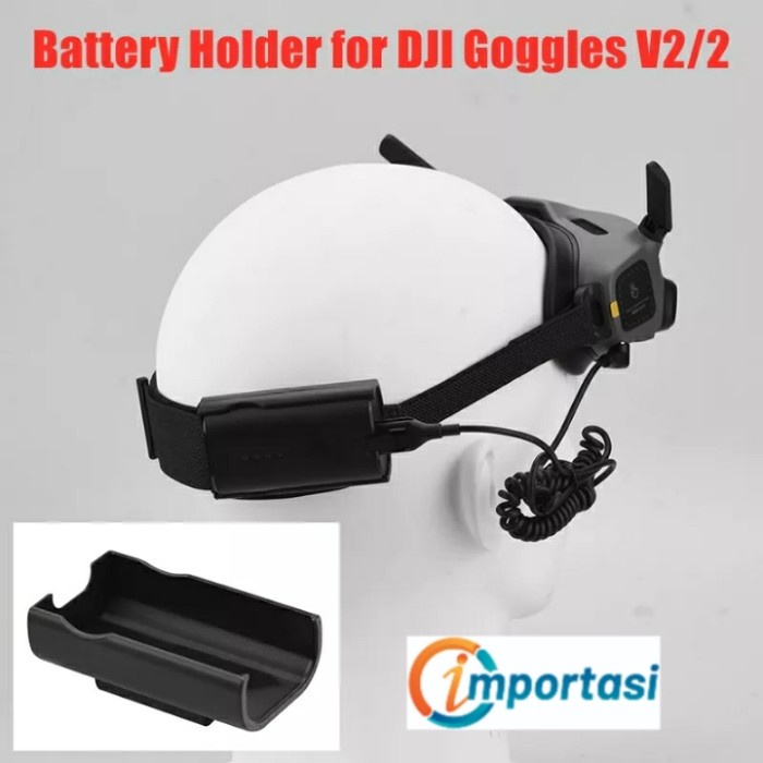 Jual Battery Holder Bracket DJI GOGGLE 2 & V2 Baterai Storage AVATA