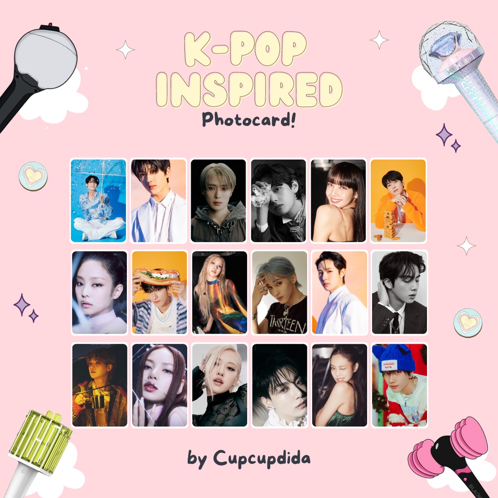 Jual KPOP Photocard Unofficial Set Isi 4 pcs Shopee Indonesia