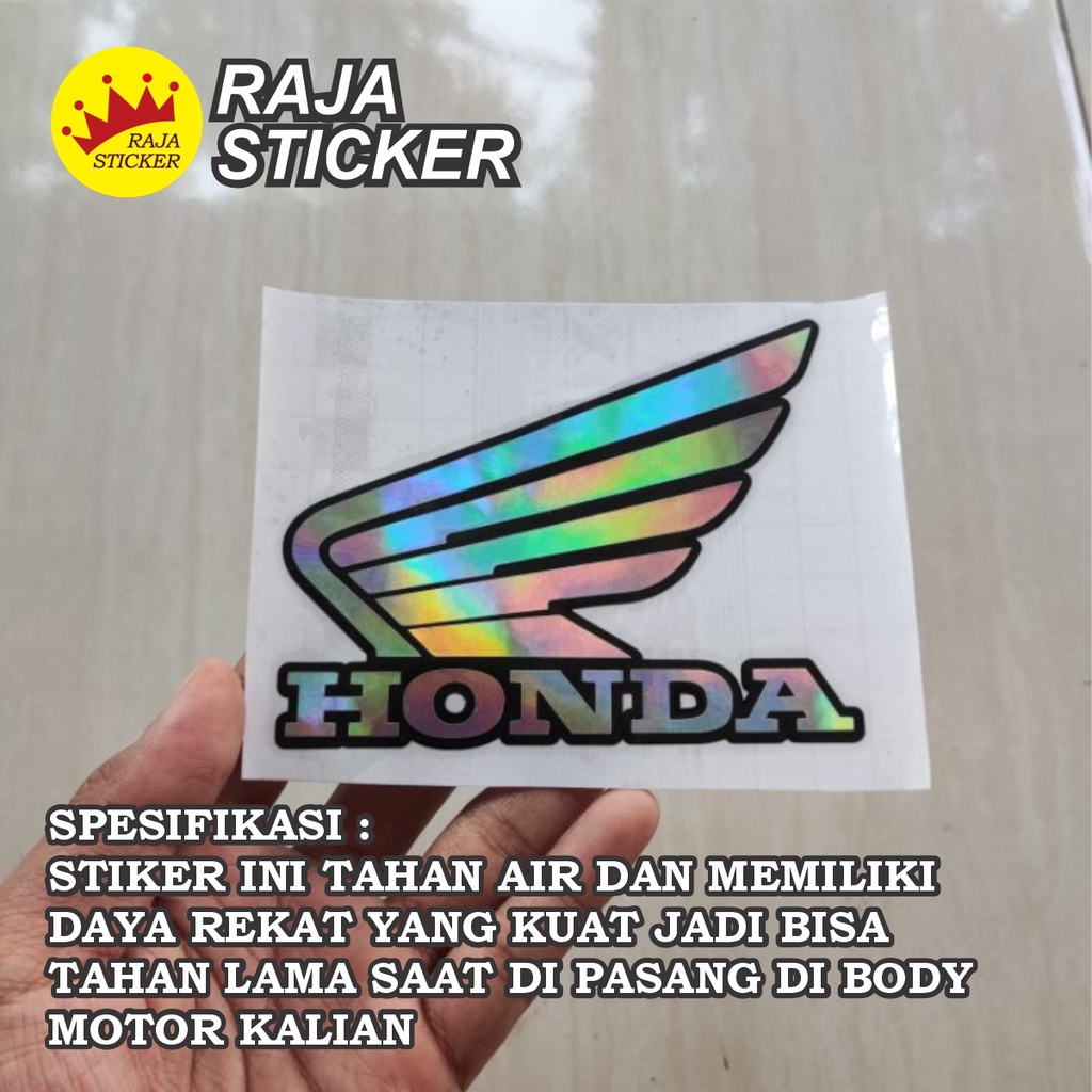 Jual Stiker Sticker Cutting Logo Honda Sayap Shopee Indonesia