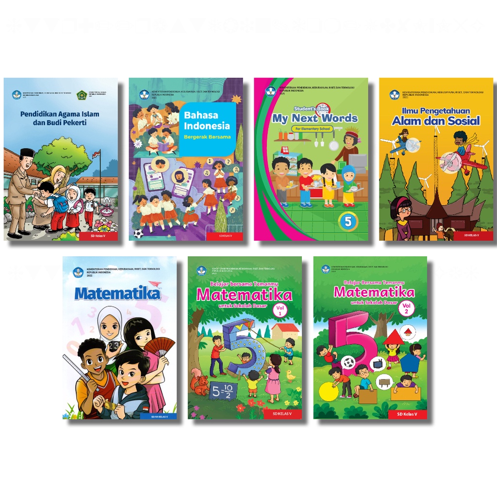 Jual Buku Kurikulum Merdeka Kelas 5 (1 SET SEMUA MAPEL) | Shopee Indonesia