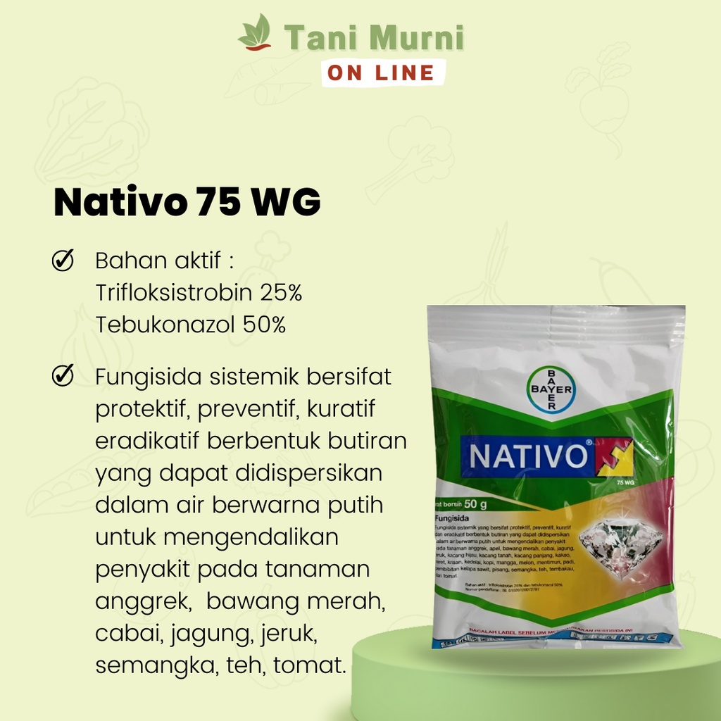 Jual Fungisida Nativo 50 gram | Shopee Indonesia