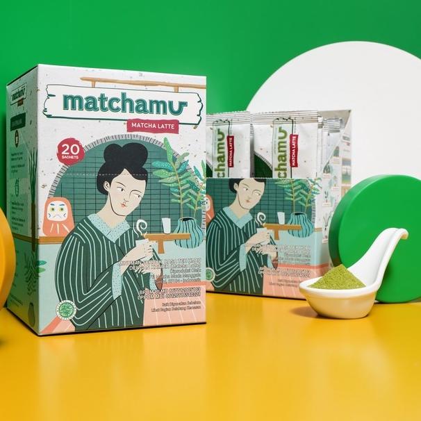 Jual Matchamu Matcha Latte Box of 20 | Shopee Indonesia
