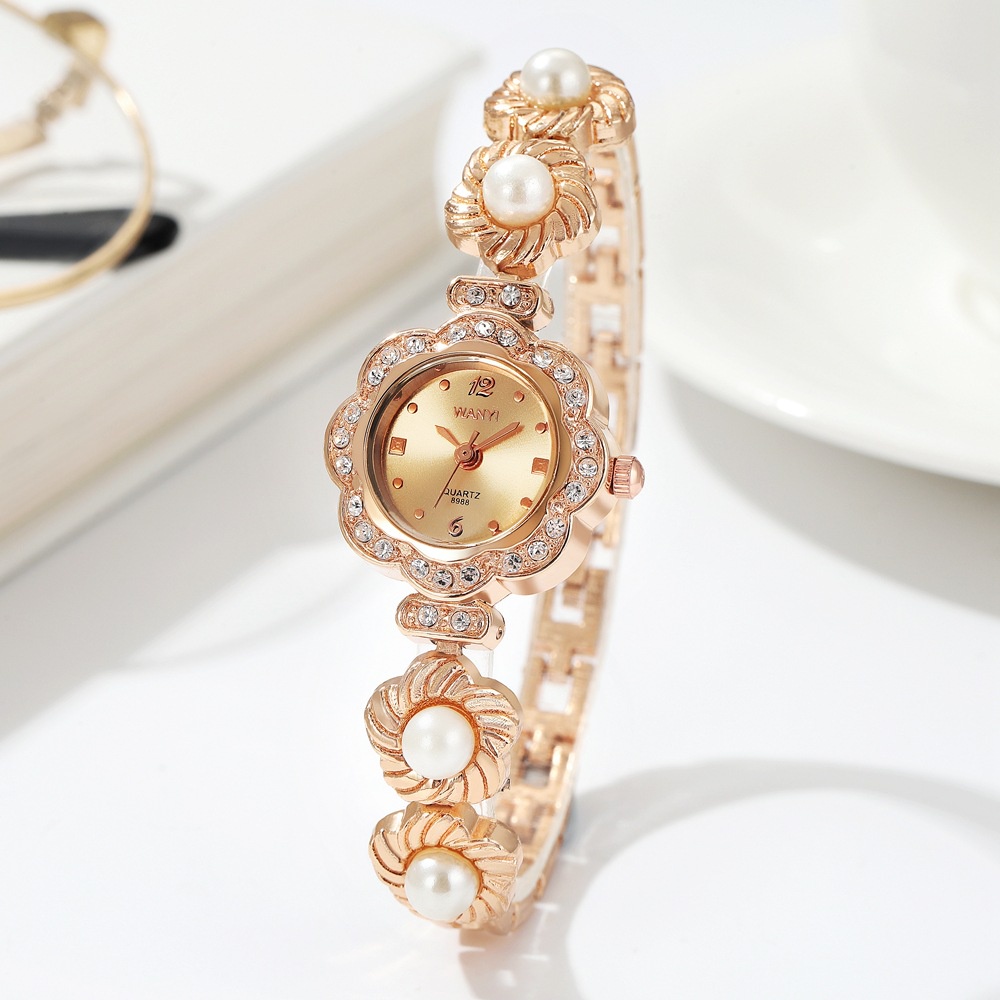 Jual JAM TANGAN WANITA PESTA ORIGINAL RANTAI GOLD EMAS LIVETA JAM123G1