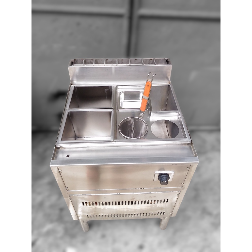 Jual Gas Noodle Boiler / Kompor Gas Rebus Mie 6 Lubang | Shopee Indonesia