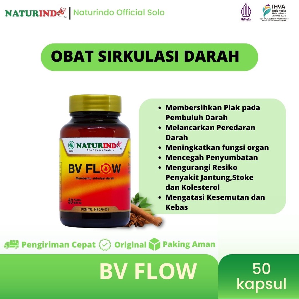 Jual Obat Kesemutan Naturindo Herbal BV FLOW Jamu Kesemutan Tangan Dan ...