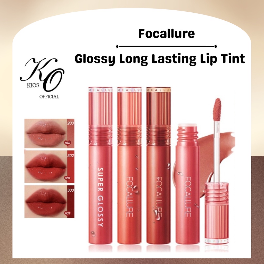 Jual Focallure Jelly Clear Dewy Lip Tint / Glossy Tint / Lip Gloss