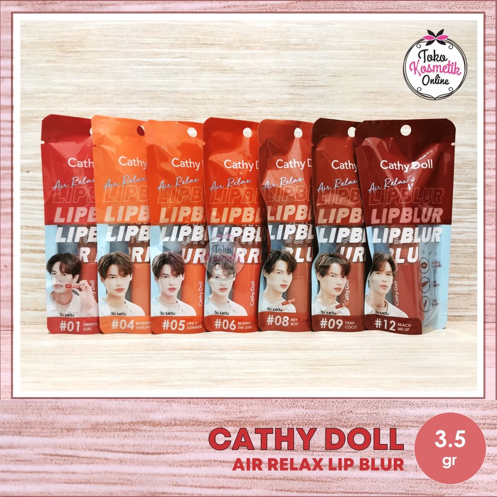 Jual Cathy Doll Air Relax Lip Blur G Lipstick Original Thailand