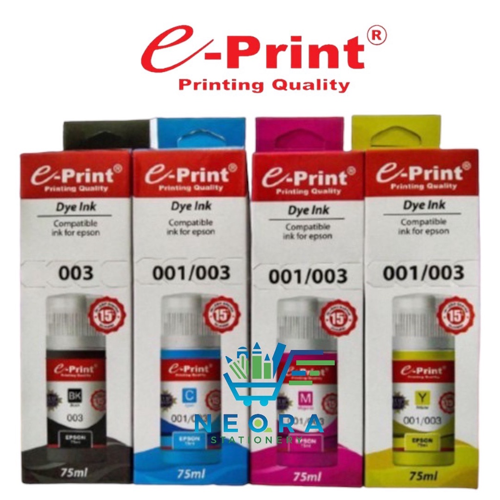 Jual Eprint BI-75-001 Bulk Ink 75 ml | Epson T-003 | Shopee Indonesia