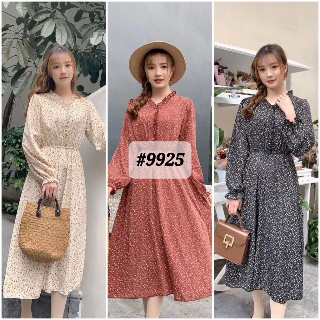 Dress vintage outlet wanita