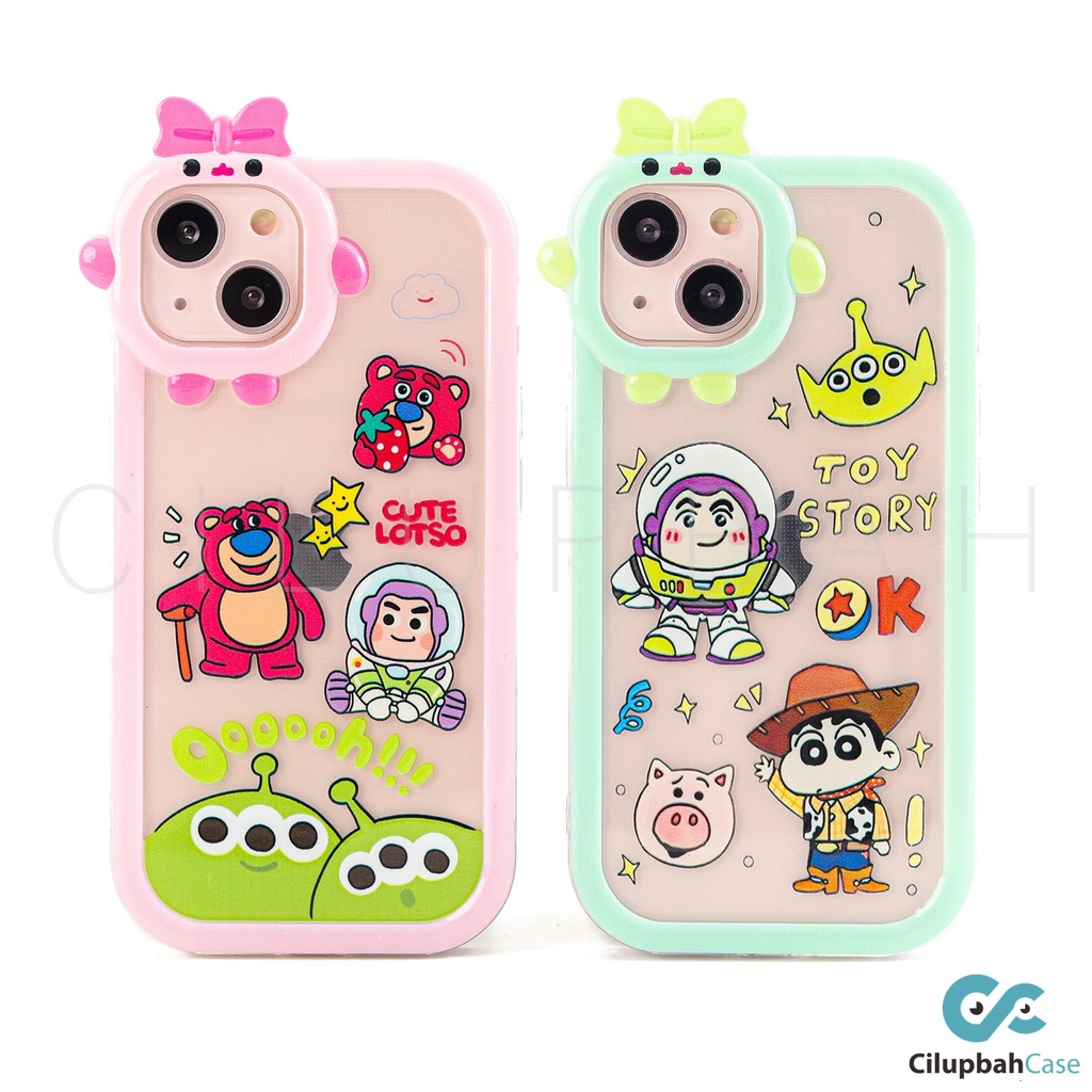 Jual Softcase 3D Character Cartoon Full Cover For IPhone 7 8 PLUS XR X ...