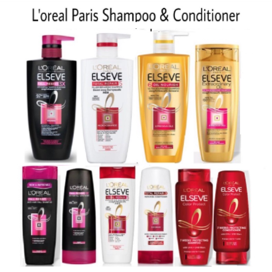 Jual L'Oreal Paris Shampoo | Extraordinary Oil | Anti Rontok | Total ...