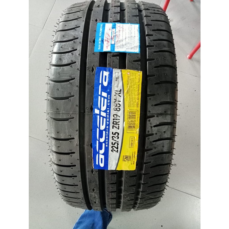 Jual BAN MOBIL TUBLES UKURAN 225 35 R19 ACCELERA PHI R BAN BMW MERCY ...