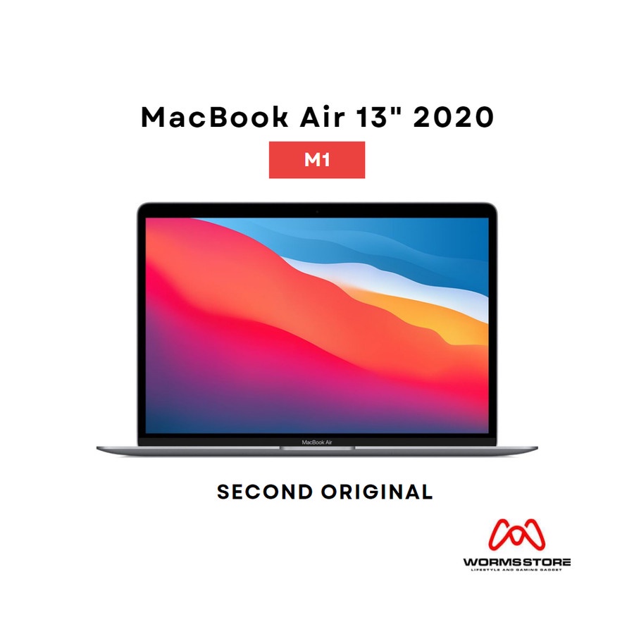 Jual Macbook Air 13 inch, M1 2020 fullset | Shopee Indonesia