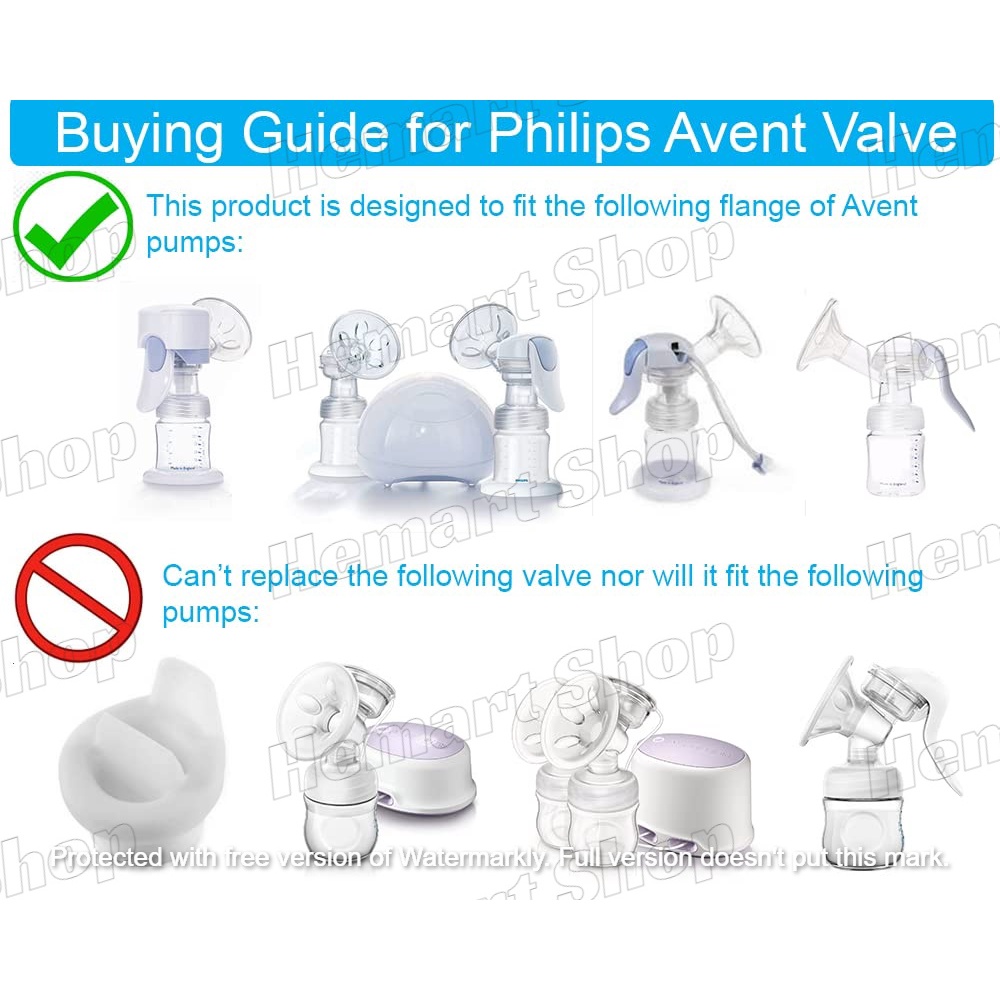 Jual VALVE AVENT DUCKBILL KATUP KARET SPART POMPA ASI AVENT | Shopee ...