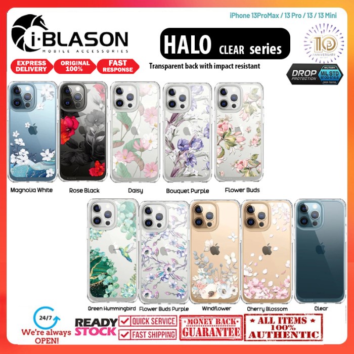 I-Blason Cover Per IPhone 17 Pro Max Con Supporto E MagSafe - Protezione Militare E Vetro Temperato 9H, Blu