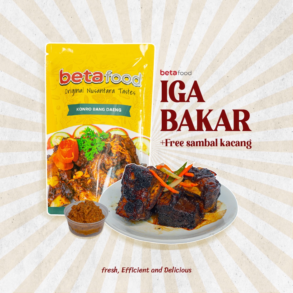 Jual Iga Bakar / Iga Sapi / Konro Bakar / Olahan Iga / Rusuk Sapi