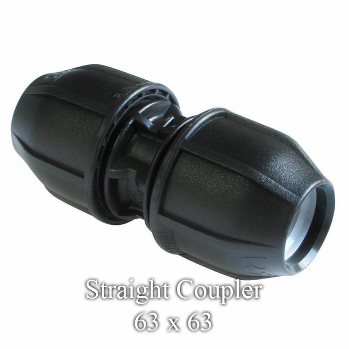 Jual Coupler Sambungan Pipa Sok Lurus HDPE Uk X Mm Kualitas Tinggi Sambungan