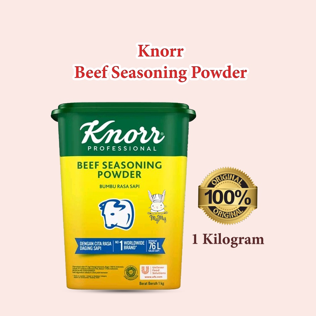 Jual Knorr Professional Beef Seasoning Powder 1 Kilogram Shopee Indonesia