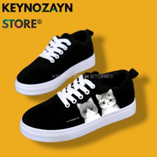 Sepatu Kets Wanita Sneaker Kucing Meow