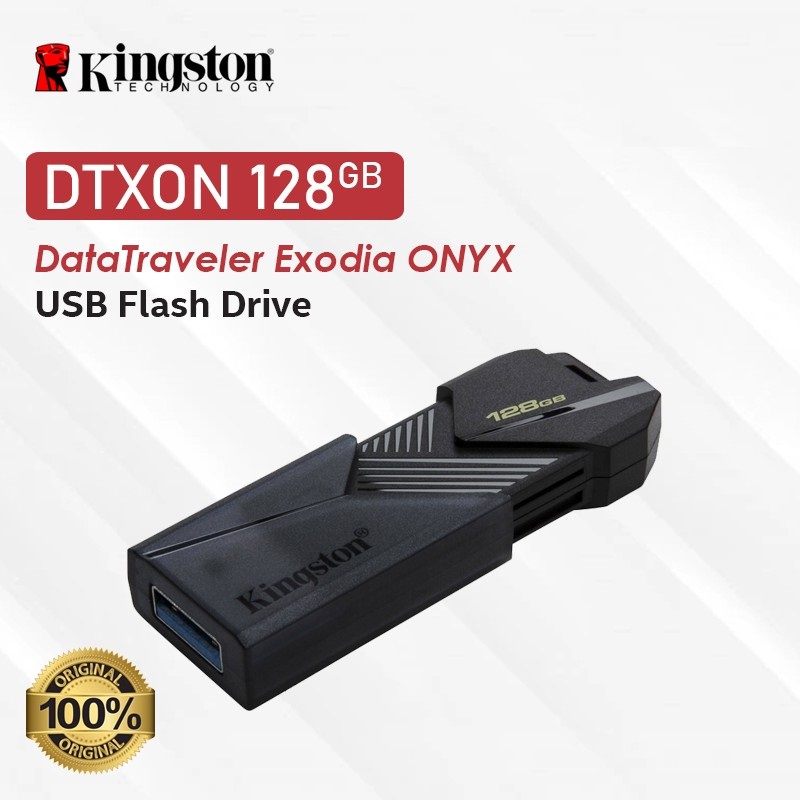 Jual Exodia Onyx Flashdisk Kingston DataTraveler 256Gb 128Gb 64GB USB 3 ...