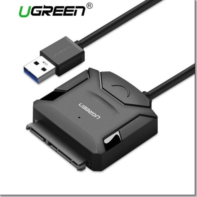 Jual Promo Ugreen Sata Usb Adapter Usb To Sata Cable Converter Shopee Indonesia