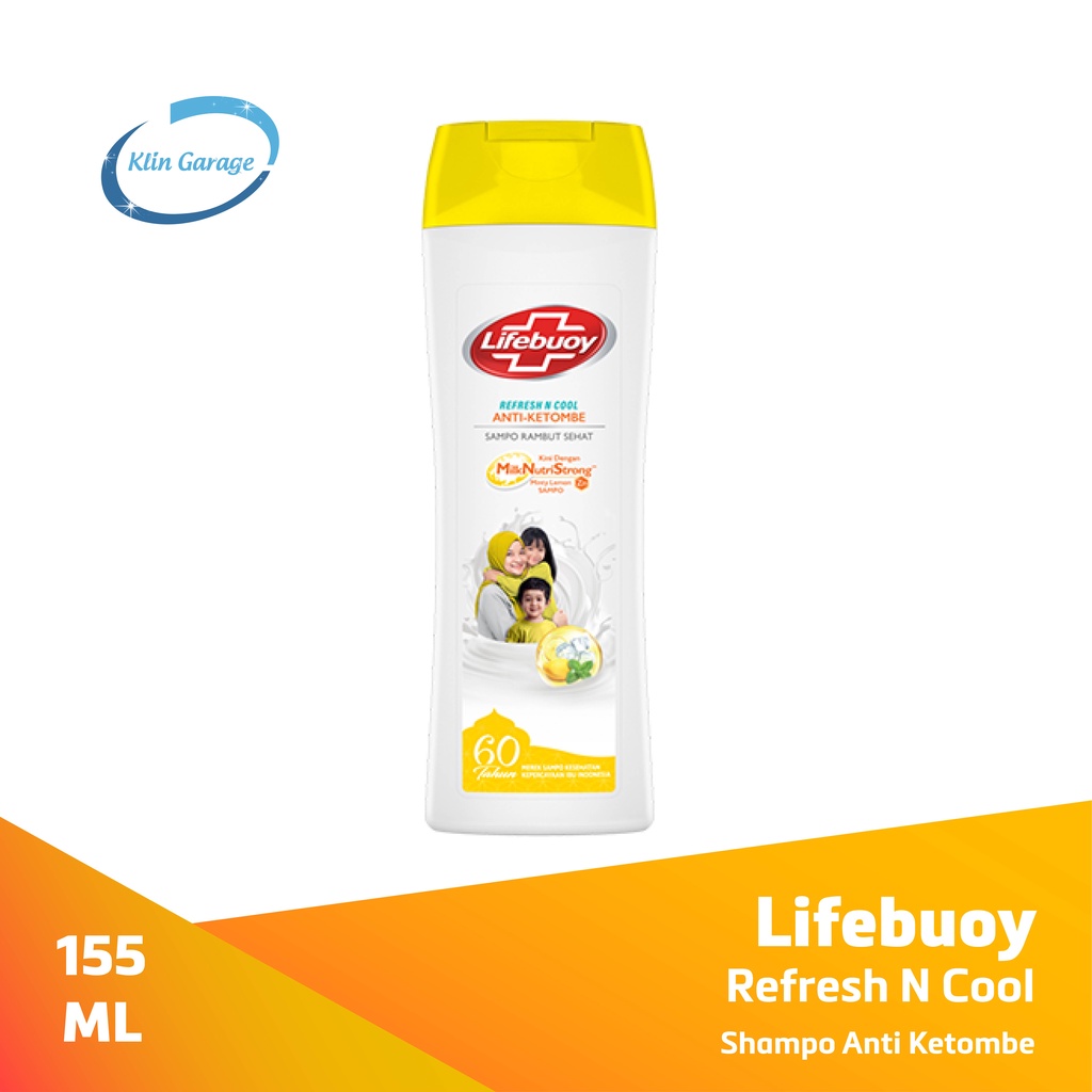 Jual Lifebuoy Shampoo Refresh N Cool 155ml Anti Ketombe Minty Lemon