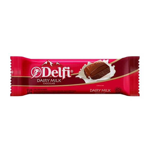 Jual DELFI COKLAT DAIRY MILK 40 GR | Shopee Indonesia