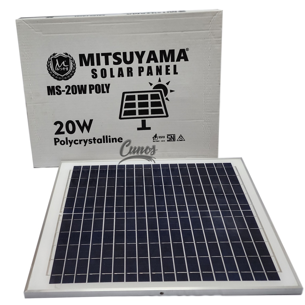 Jual Papan Solar Panel 20 Watt - Papan Panel Surya 20 Watt ( MS-20W ...