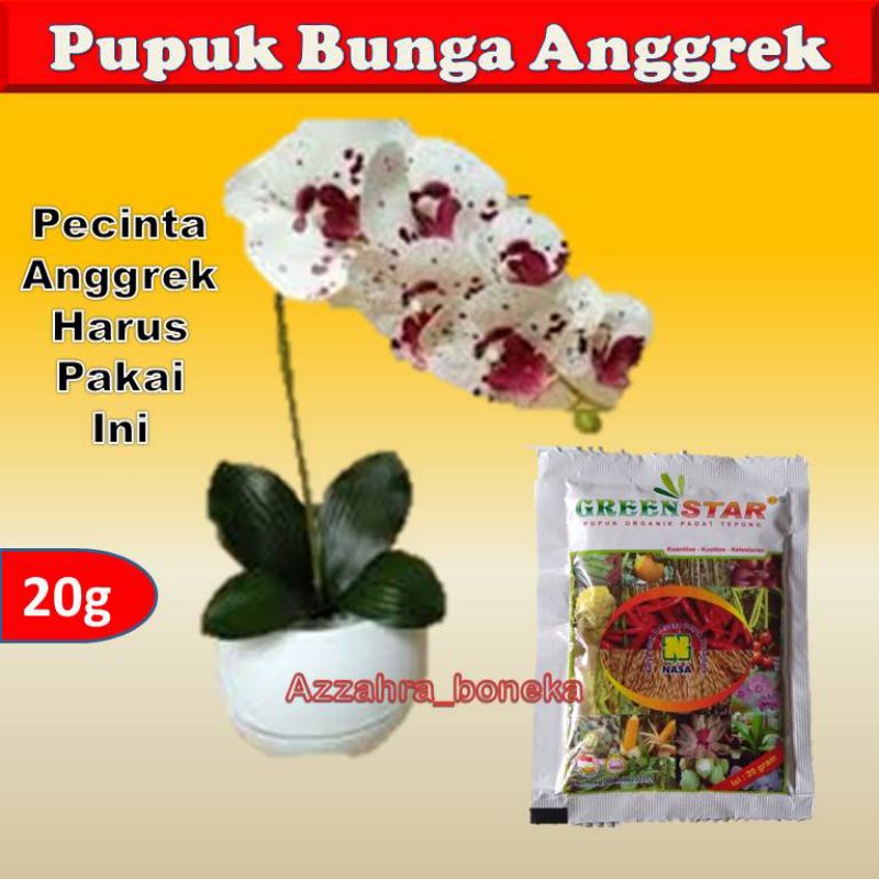 Jual Pupuk Organik Anggrek Cepat Berbunga Sachet 20g Shopee Indonesia 0078