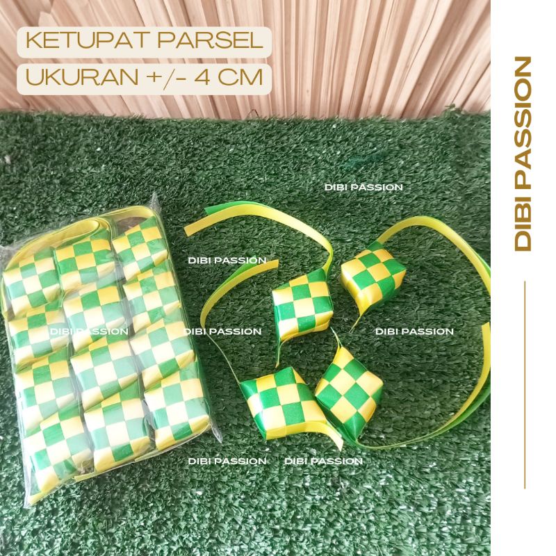 Jual Ketupat Pita Ketupat Pita Satin Ketupat Pita Jepang Ketupat Hias Lebaran Ketupat Idul