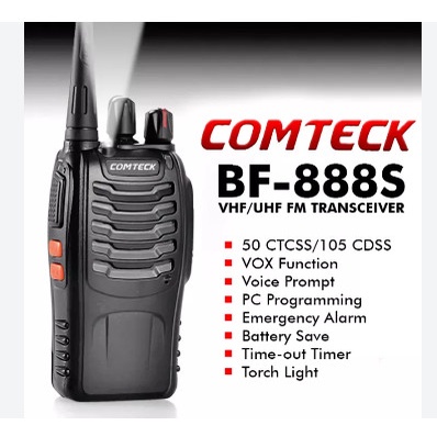 Jual COMTECK 888S Handy Talkie Walkie Talkie Radio Comteck BF-888S ...
