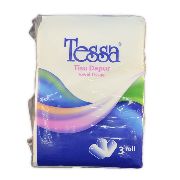 Jual TESSA KITCHEN TOWEL 3 ROLL 70 SHEETS TP 01 TISU Shopee Indonesia