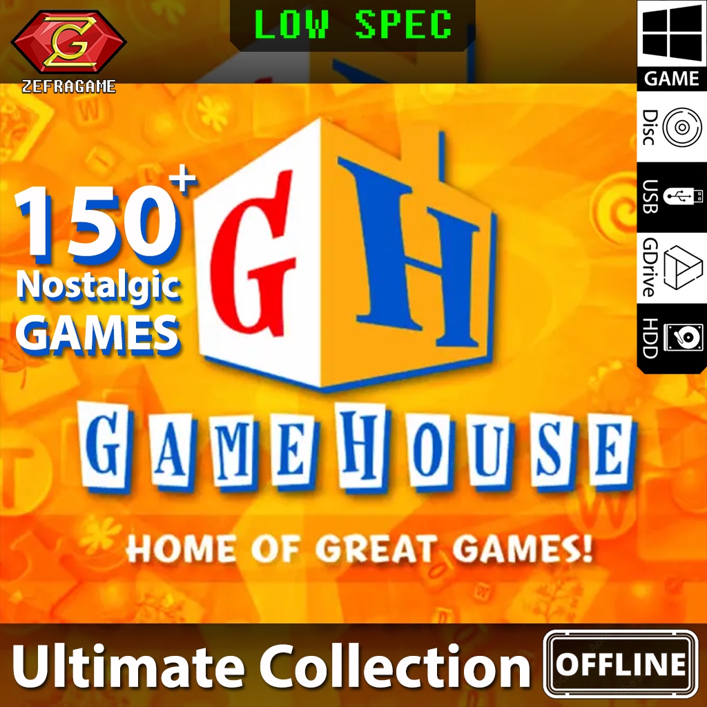 Jual 150+ GAMEHOUSE Ultimate Collection PC Full Version | Shopee Indonesia