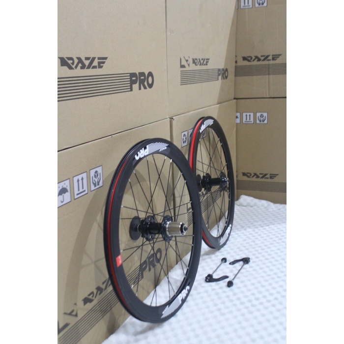 Jual Velg rims wheelset sepeda lipat raze pro 20 x 1 3/8 20+ 451 22inch ...
