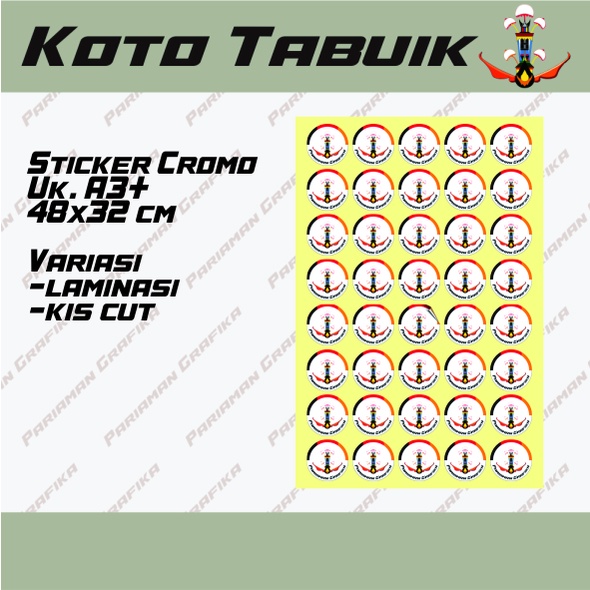 Jual Stiker Cromo A3 Shopee Indonesia