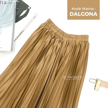 Rok Plisket Panjang 100 Cm SPECIAL EDITION Pleated Skirt Rok Rempel Besar Rok