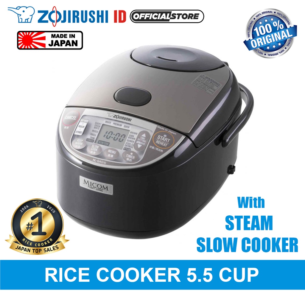 Jual Zojirushi NLGAQ10V BM Rice Cooker Digital Fuzzy Logic