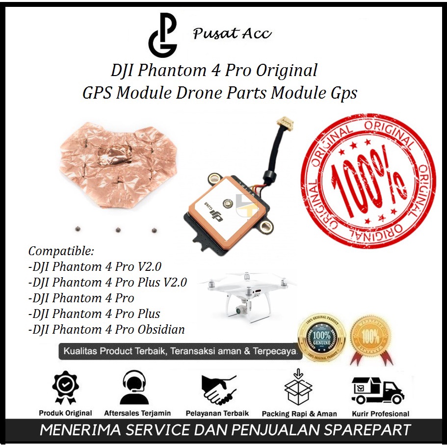 Dji phantom 4 pro store gps module