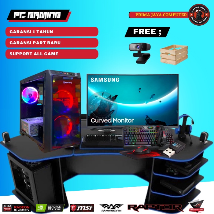 Jual Pc Gaming Ful Set Rakitan Pc Cpu Gaming Fullset Lengkap I Ram