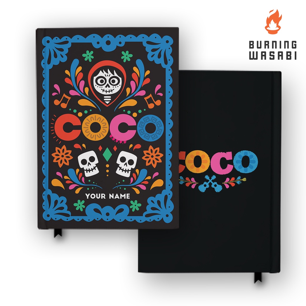 Jual Notebook Buku Coco 3 Anime Hardcover Agenda Custom Nama Diary ...