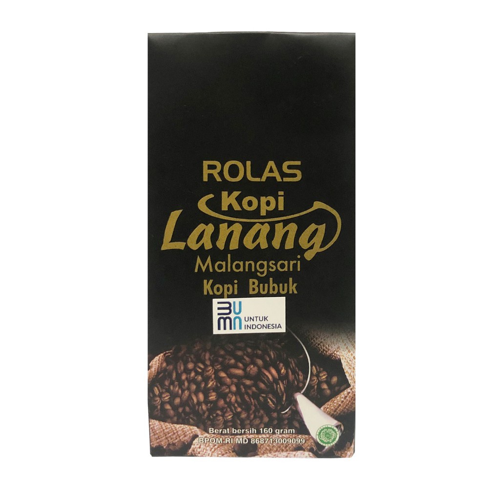 Jual Kopi Lanang Robusta Bubuk Spesial 160 gr Malangsari - Rolas Coffee ...