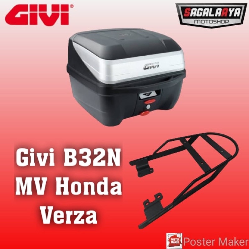 Jual Box Givi B N B Bold Bracket Box Givi Mv Honda Verza Cbverza Original Givi Bukan Kucay